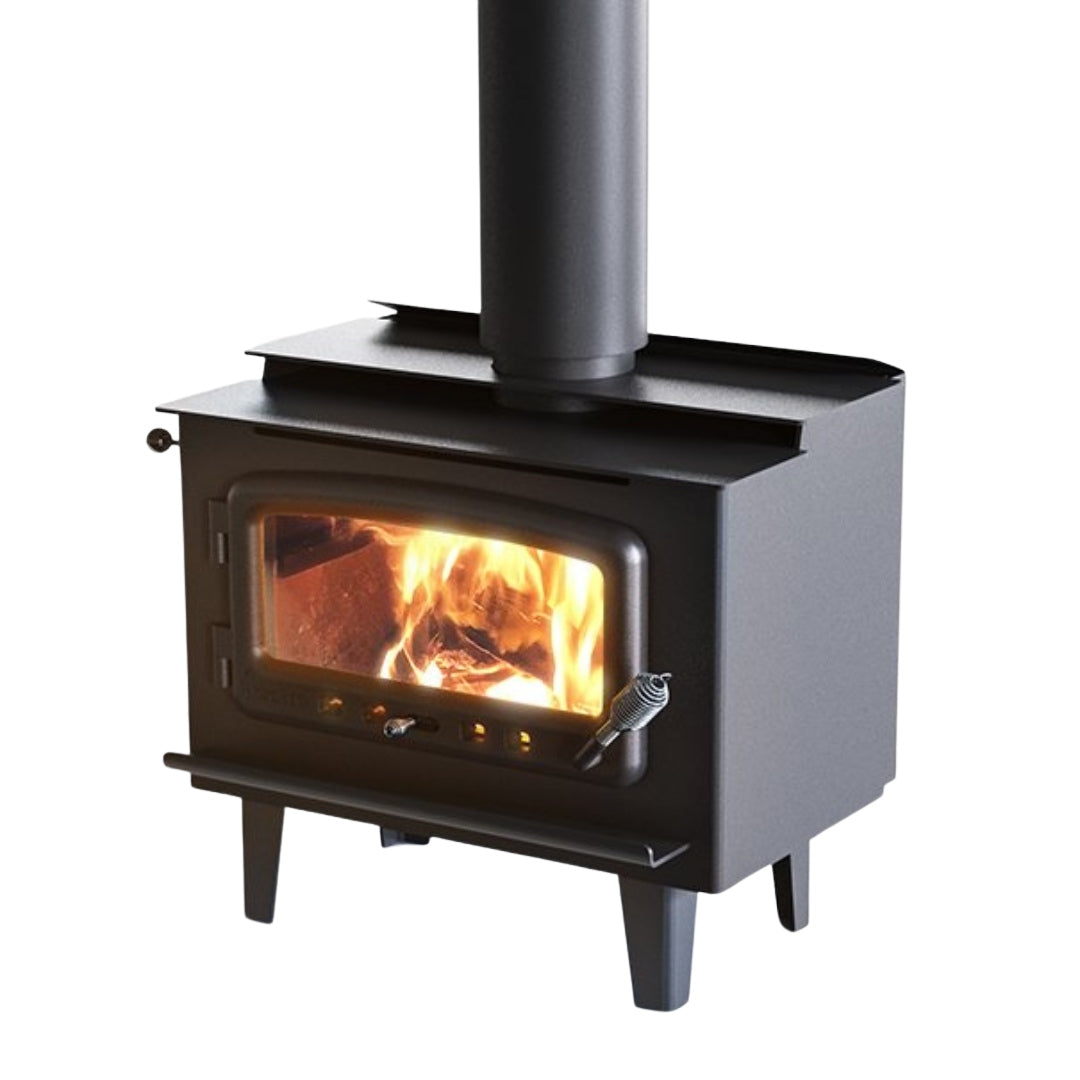 Nectre MKII Freestanding Wood Heater on Legs