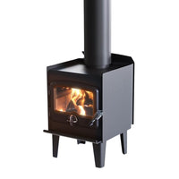 Nectre N15 Freestanding Wood Heater on Legs