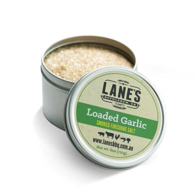 Lanes BBQ Loaded Garlic Smoked Finishing Salt