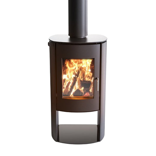 Nectre N60 Freestanding Wood Heater - Curved