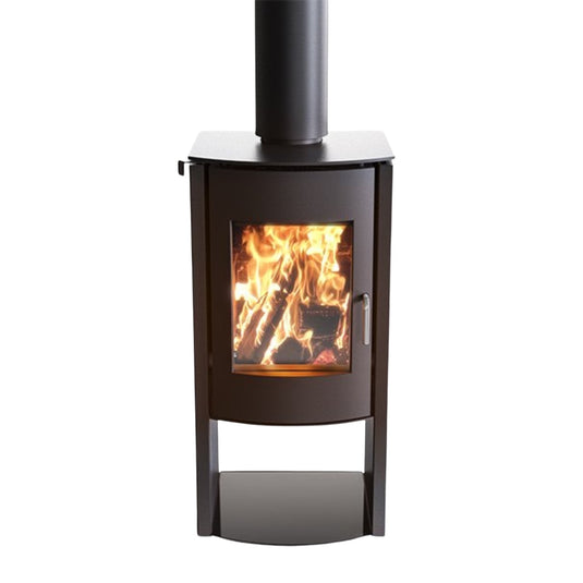 Nectre N60 Freestanding Wood Heater - Tiled