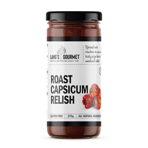 Langs Gourmet Roast Capsicum Relish 300g