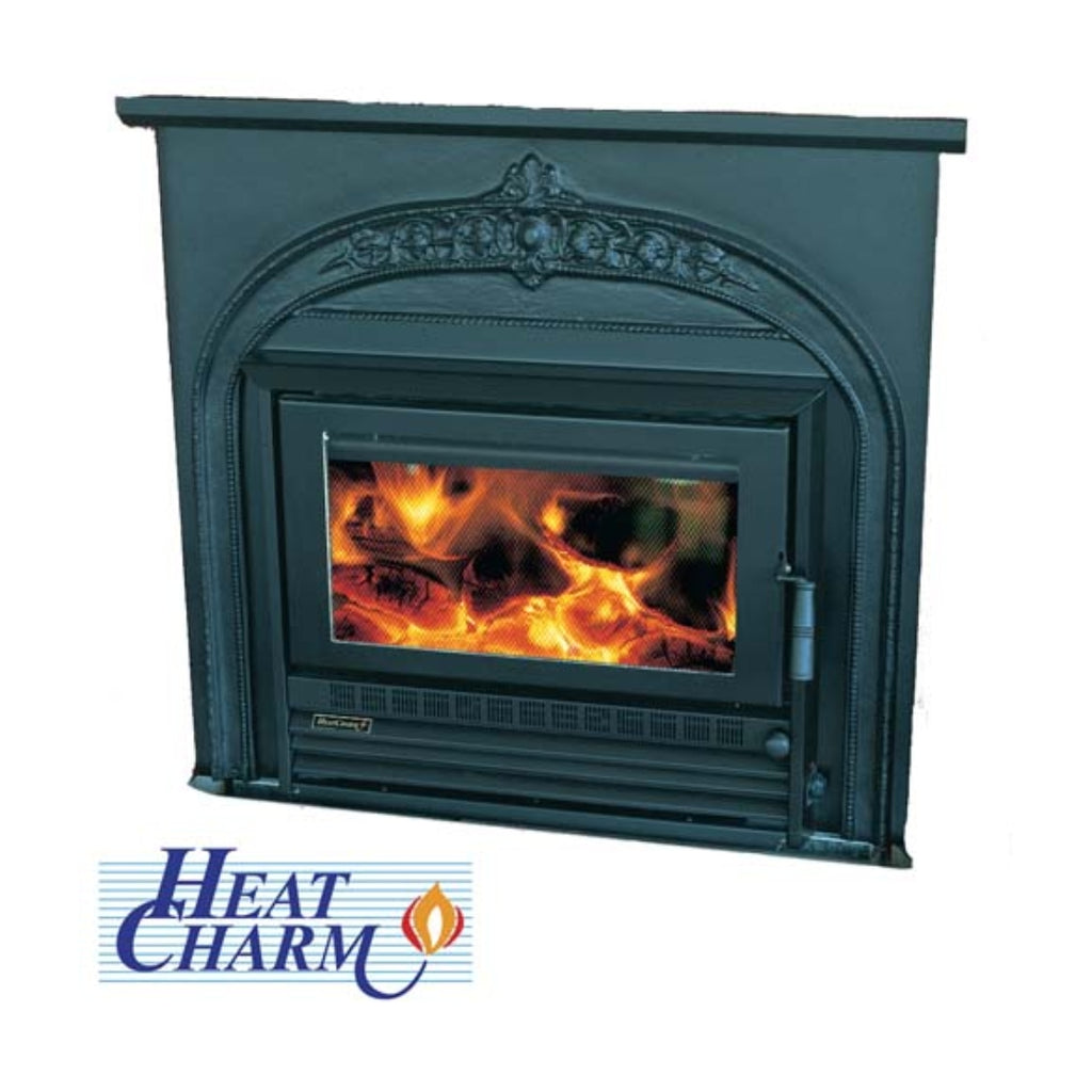 Heat Charm Victorian I600 Inbuilt Wood Heater