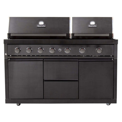 Gasmate Nova 6 Bnr Twin Hood BBQ