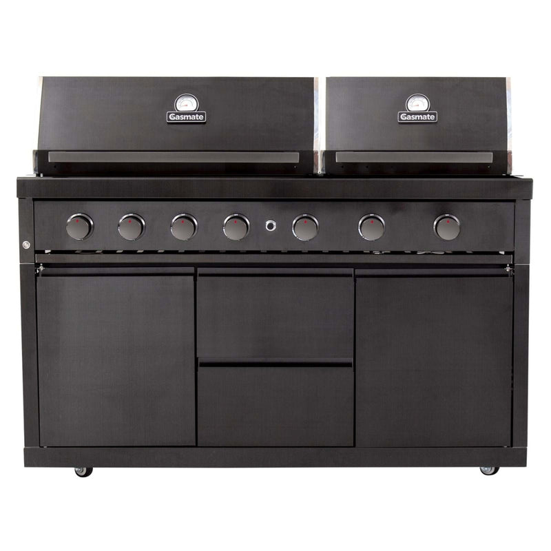 Load image into Gallery viewer, Gasmate Nova 6 Bnr Twin Hood BBQ
