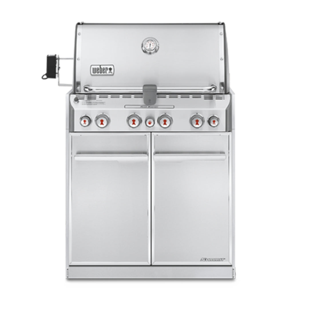 Summit S460 LP Built In Stainless Steel