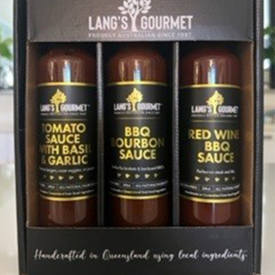 Langs Gourmet Premium BBQ Sauce Gift Box